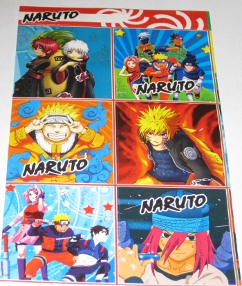 Аниме Наклейка Naruto 08 (1635)