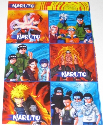 Аниме Наклейка Naruto 10 (1637)