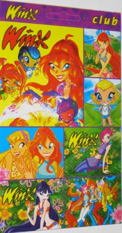 Наклейка Winx 3 (1615)
