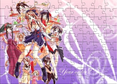 Аниме Пазл магнитный Love Hina (2210)