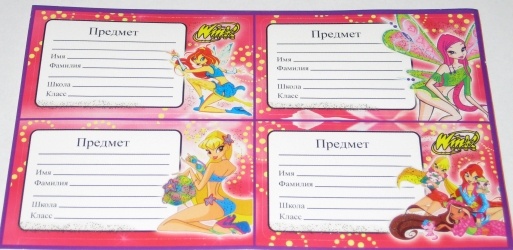 Наклейка Winx 31 (1653)