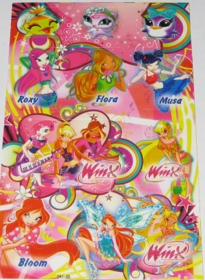 Наклейка Winx 25 (1647)