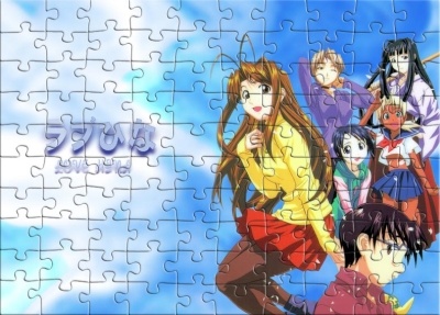 Аниме Пазл магнитный Love Hina 02 (2211)